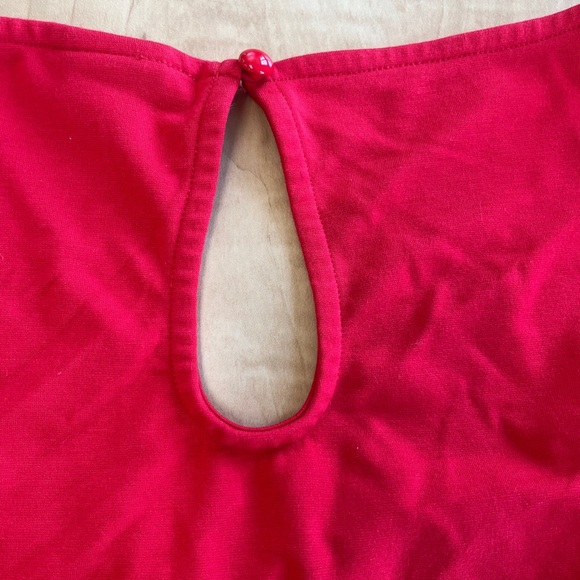 Torrid Square Neck Red Peplum Top 2X - Picture 6 of 7